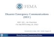 Disaster Emergency Communications  (DEC)