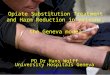 Opiate Substitution Treatment and Harm Reduction in prisons :  the  Geneva  model