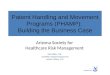 Patient Handling and Movement Programs (PHAMP):  Building the Business Case