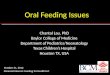 Oral Feeding Issues