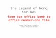 the Legend of Wong  Kar - Wai