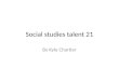 Social studies talent 21
