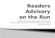 Readers Advisory on the Run
