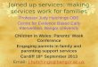Joined up services: making services work for families