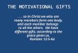 THE MOTIVATIONAL GIFTS
