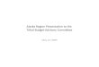 Alaska Region Presentation to the  Tribal Budget Advisory Committee