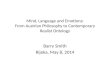 Mind, Language and Emotions: From  Austrian Philosophy  to  Contemporary Realist Ontology