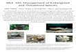 WLE  445: Management of  Endangered  and Threatened Species