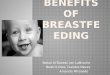 Oral and health benefits of breastfeeding