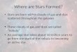 Where are Stars Formed?