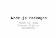 Node.js Packages