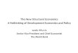 The New Structural Economics A Rethinking of Development Economics and Policy Justin  Yifu  Lin