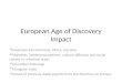 European Age of Discovery Impact