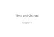 Time and Change