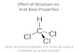 Effect of Structure on  Acid-Base Properties