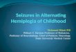 Seizures in Alternating Hemiplegia of Childhood