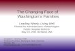 The Changing Face of  Washington ’ s Families