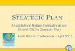 An update on Rotary International and District 7020’s Strategic Plan