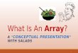 What Is An  Array ?