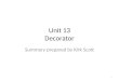 Unit 13 Decorator