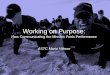Working on Purpose: How Communicating the Mission Fuels Performance ASTC Mario  Vittone