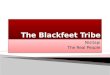 The Blackfeet Tribe