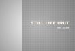 Still Life Unit