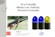 Eco-Friendly 40mm Low Velocity  Practice Grenades
