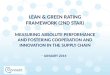 Lean  & Green Rating  Framework  (2nd Star)