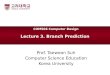 Lecture  3.  Branch Prediction
