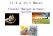 14.3 & 14.4 Notes