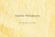 Islamic  Miniatures