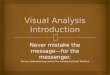 Visual Analysis Introduction