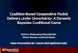 Coalition-Based Cooperative Packet Delivery under Uncertainty: A Dynamic Bayesian Coalitional Game