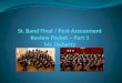 Sr. Band Final / Post-Assessment Review  Packet  Mr. Doherty