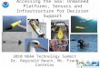 Accessing the Sea: Unmanned Platforms, Sensors and Infrastructure for Decision Support