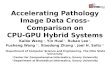 Accelerating Pathology Image Data Cross-Comparison on CPU-GPU Hybrid Systems
