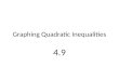 Graphing Quadratic Inequalities