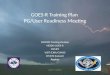 GOES-R Training Plan  PG/User Readiness Meeting