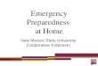 Emergency Preparedness  at Home