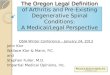 OSIA Winter Conference – January 24, 2013 John Klor Wallace Klor & Mann, P.C. and