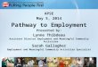 APSE May 5, 2014 Pathway to Employment Presented by: Lynne  Thibdeau