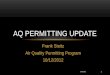 AQ Permitting Update