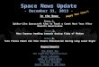 Space News Update -  December 31,  2013 -