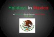 Holidays  in  Mexico