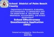 School Effectiveness Questionnaire Application (SEQ)