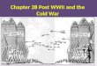 Chapter 28 Post WWII and the Cold War