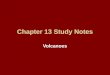 Chapter 13 Study Notes