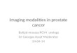 I maging modalities in prostate cancer