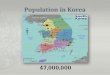 Population in Korea